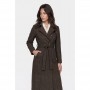 Cafe Noir TRENCH CON TESSUTO MISTOLANA CON PAILETTES - C7JI0120