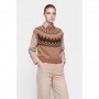 Cafe Noir GILET CON MOTIVO NORVEGESE - C7JM0387