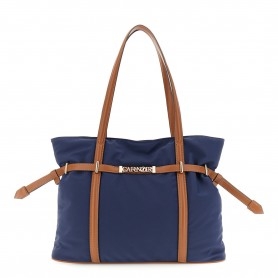 Cafe Noir SHOPPING IN MORBIDO NYLON CON MOTIVO DISTRINGHE E LACCI IN MATERIALE SINTETICO - C3ME1113