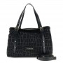 Cafe Noir MORBIDA TOTE PICCOLA IN MATERIALE SINTETICO EFFETTO SUEDE CON STAMPA COCCO , CO - C3NM1105