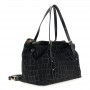 Cafe Noir MORBIDA TOTE PICCOLA IN MATERIALE SINTETICO EFFETTO SUEDE CON STAMPA COCCO , CO - C3NM1105