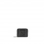 Cafe Noir PORTAFOGLIO ZIP ROUND PICCOLO IN SINTETICO EFFETTO VINTAGE CON LOGO PATCH NELLO - C4AE1109