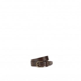 Cafe Noir CINTURA IN VERA PELLE CON  FIBBIA IN METALLO E RIVETTI - C4CM1102