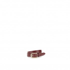 Cafe Noir CINTURA ELEGANTE IN VERA PELLE CON  FIBBIA IN METALLO CON LOGO SMALTATO - C4CM1103