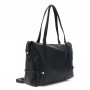 Cafe Noir morbida shopping in materiale sinteticoeffetto pelle con grana, motivo di angol - C3MB1113