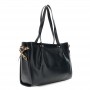 Cafe Noir SHOPPING IN MATERIALE SINTETICO EFFETTOPELLE CON DETTAGLIO DI PIEGA ALL'ATTACCO - C3BB1108