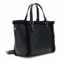 Cafe Noir MORBIDA TOTE SFODERATA IN MATERIALE SINTETICO EFFETTO SHEARLING, CON RIFINITURE - C3NF1132