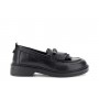 Cafe Noir MOCASSINO IN PELLE CON FRANGIA - C1EF1105