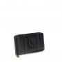 Cafe Noir PORTAFOGLIO ZIP ROUND GRANDE IN SINTETICO EFFETTO VINTAGE CON LOGO PATCH NELLO S - C4AE1108