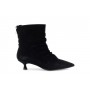 Cafe Noir TRONCHETTO A TUBO CON ZIP IN PELLE SCAMOSCIATA - C1NB6302