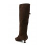 Cafe Noir STIVALE A TUBO CON FIBBIA IN PELLE SCAMOSCIATA - C1NB6303