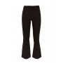 Cafe Noir PANTALONE CROPPED FLARE TESSUTO ELASTICIZZATO - C7JP0330