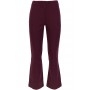 Cafe Noir PANTALONE CROPPED FLARE TESSUTO ELASTICIZZATO - C7JP0330