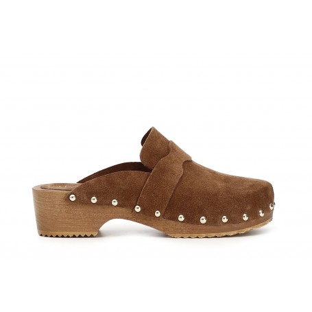 Cafe Noir SABOT IN PELLE SCAMOSCIATA - C1HI6010