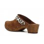 Cafe Noir SABOT IN PELLE SCAMOSCIATA - C1HN6020