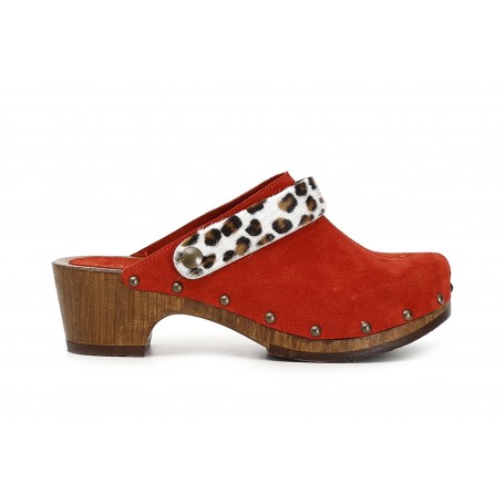 Cafe Noir SABOT IN PELLE SCAMOSCIATA - C1HN6020