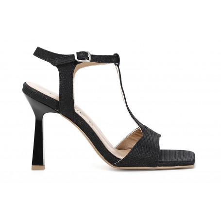 Cafe Noir SANDALO T IN TESSUTO LUREX - C1NC9010
