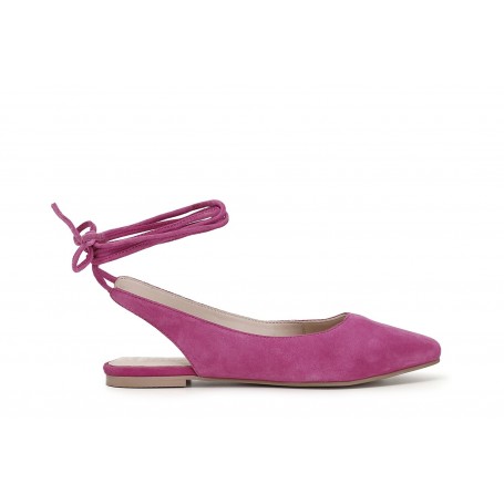 Cafe Noir BALLERINA IN PELLE SCAMOSCIATA CON SCHIAVA - C1XG5911