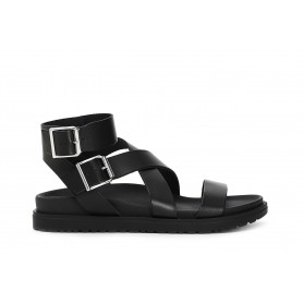Cafe Noir SANDALO INCROCIO 2 FIBBIE IN PELLE - C1XL1913