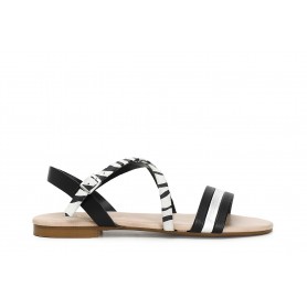 Cafe Noir SANDALI CON DETTAGLIO ANIMALIER - C1XV9910