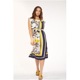 Cafe Noir ABITO STAMPATO FINTO PORTAFOGLIO - C7JA0045