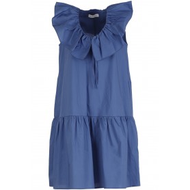 Cafe Noir ABITO IN COTONE CON BALZA ALLO SCOLLO - C7JA0049