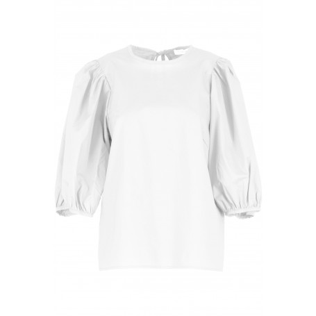 Cafe Noir BLUSA CON MANICA ARRICCIATA - C7JC0053