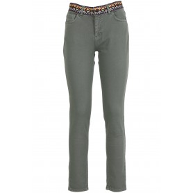 Cafe Noir PANTALONE SKINNY  BULL DENIM - C7JJ0046
