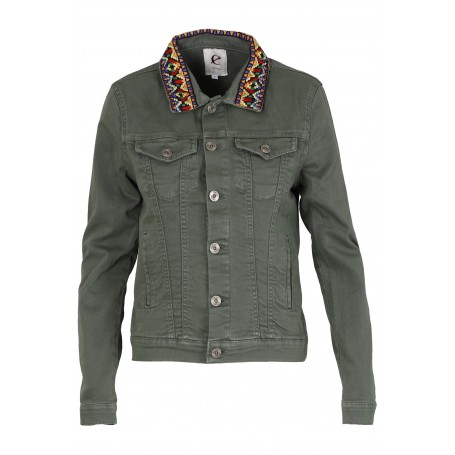 Cafe Noir GIUBBINO BULL DENIM - C7JJ0058