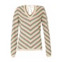Cafe Noir MAGLIA RIGHE DIAGONALI - C7JM0060
