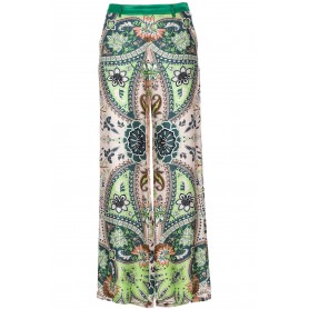 Cafe Noir PANTALONE PALAZZO  FOULARD - C7JP0044