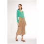 Cafe Noir PANTALONE AMPIO CON CINTURINO RISVOLTATO - C7JP0052