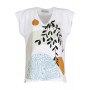 Cafe Noir T SHIRT STAMPA E RICAMO SUL DAVANTI - C7JT0032