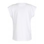 Cafe Noir T SHIRT STAMPA E RICAMO SUL DAVANTI - C7JT0032