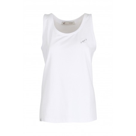 Cafe Noir CANOTTA  RICAMO LOGO - C7JT0042