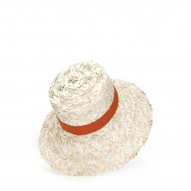 Cafe Noir CAPPELLO TIPO PARALUME DI PAGLIA INTRECCIATA - C7JU0031