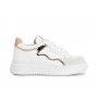 Cafe Noir SNEAKERS IN PELLE CON DETTAGLIO SPECCHIO - C1DE1810