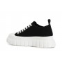 Cafe Noir SNEAKERS ALLACCIATE IN TESSUTO CON LOGOLATERALE - C1DG9320