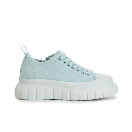 Cafe Noir SNEAKERS ALLACCIATE IN TESSUTO CON FRANGE - C1DG9330