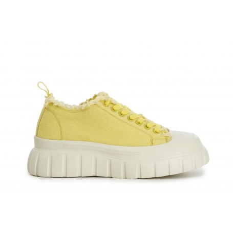 Cafe Noir SNEAKERS ALLACCIATE IN TESSUTO CON FRANGE - C1DG9330