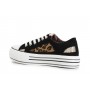 Cafe Noir SNEAKERS IN TESSUTO E STAMPA ANIMALIER - C1DM9507