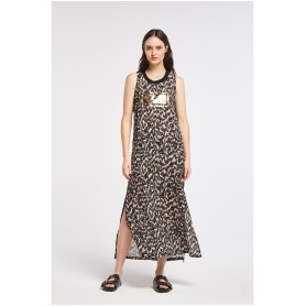 Cafe Noir ABITO LUNGO STAMPATO - C7JA0082