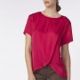 Cafe Noir BLUSA BIMATERIALE INCROCIO DAVANTI - C7JC0012