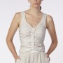 Cafe Noir TOP CON INCRESPATURA AI FIANCHI - C7JC0083