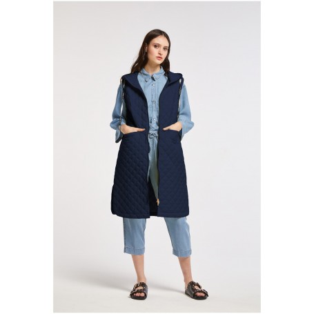 Cafe Noir GILET IMBOTTITO E TRAPUNTATO - C7JN0043