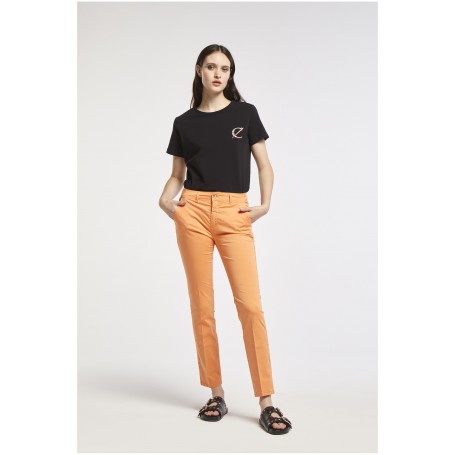 Cafe Noir PANTALONE CHINO  TINTO CAPO - C7JP0110