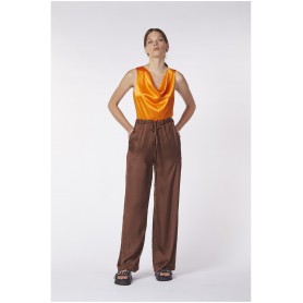 Cafe Noir PANTALONE PALAZZO CON COULISSE - C7JP0119